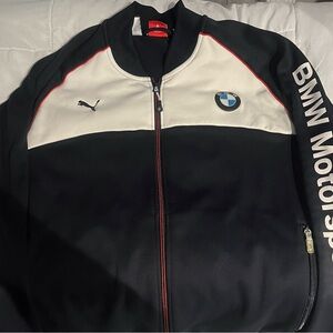 Puma Blue and White BMW Motorsport Jacket